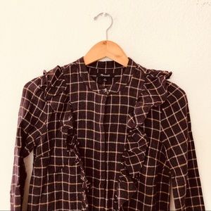 Madewell Ruffled Shirt
